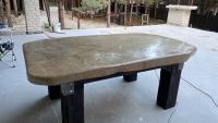 Каменный гранитный терассный стол - Экипировка для единоборств
