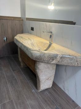 Умывальная раковина из гранита - три элемента таупгранита модель Elena - Экипировка для единоборств