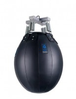 Водоналивная боксерская груша BIG WATER PEAR FILIPPOV из лодочного материала, черная 65см/50см/65-70кг - Экипировка для единоборств